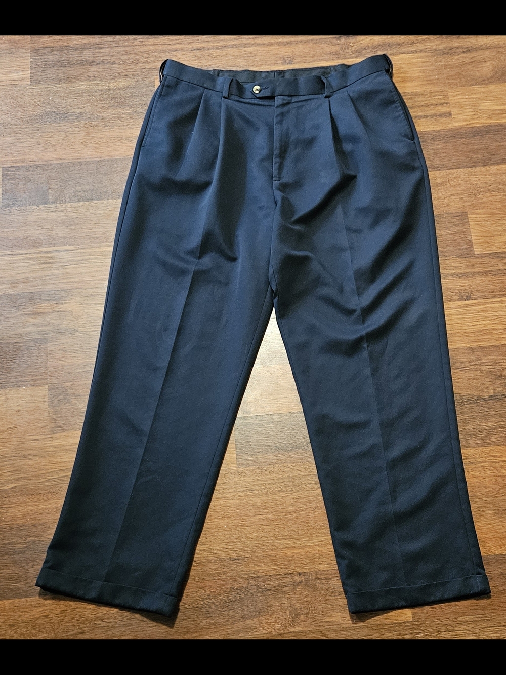 PERRY ELLIS AMERICA mens dress pants SIZE 38x31 COLOR BLUE CP15D